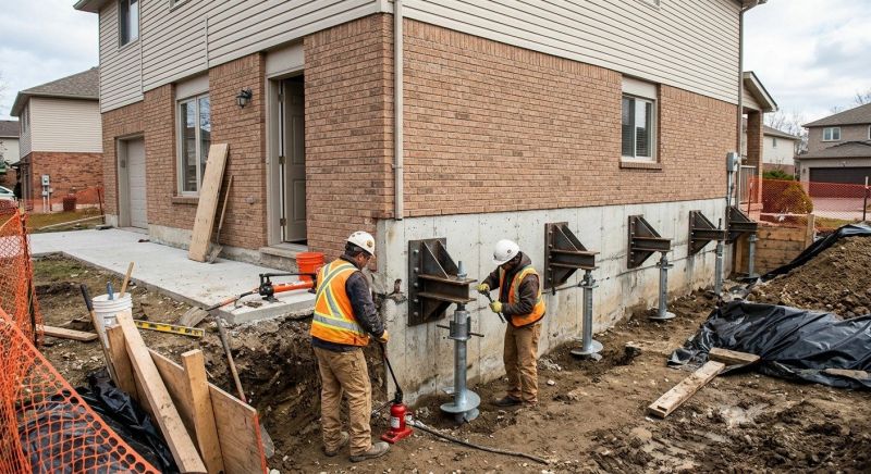 Structural Foundation Repair in Johnston, RI