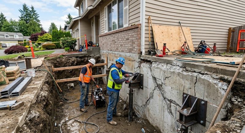 Structural Foundation Repair in Fall River, MA