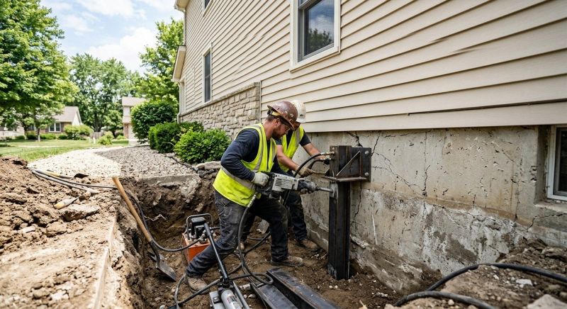 Structural Foundation Repair in North Attleboro, MA