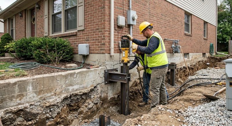Structural Foundation Repair in Saunderstown, RI
